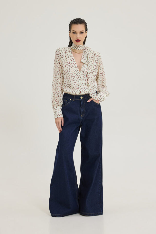 SALEM DENIM PANTS DARK BLUE