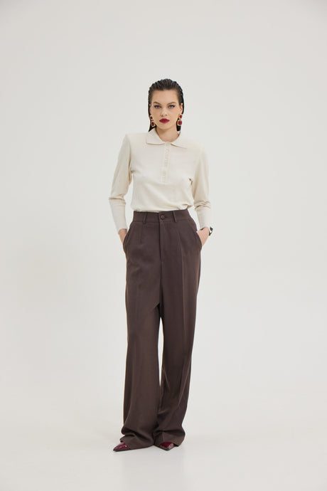 BRANDY PANTS BROWN