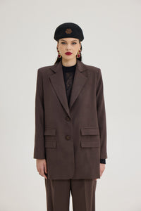 SENEGAL BLAZER BROWN