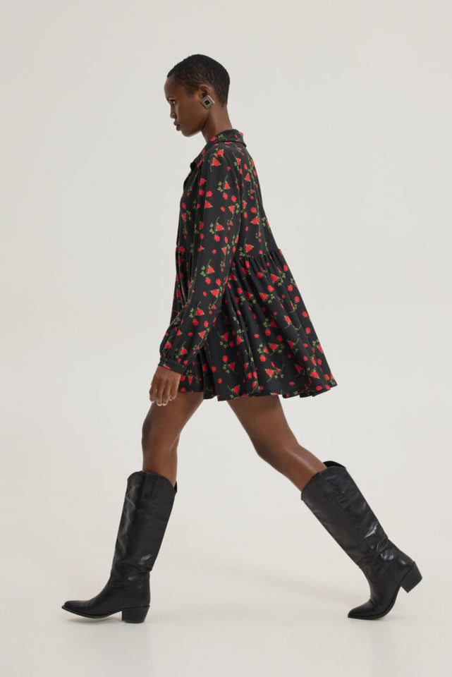 BOURBON DRESS BLACK