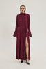 DAQUIRI DRESS BORDEAUX