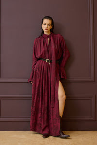 DAQUIRI DRESS BORDEAUX