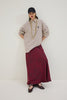 ROSEMARY SKIRT BORDEAUX
