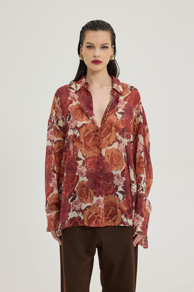 HEATHER SHIRT DRINK TO FORGET BORDEAUX