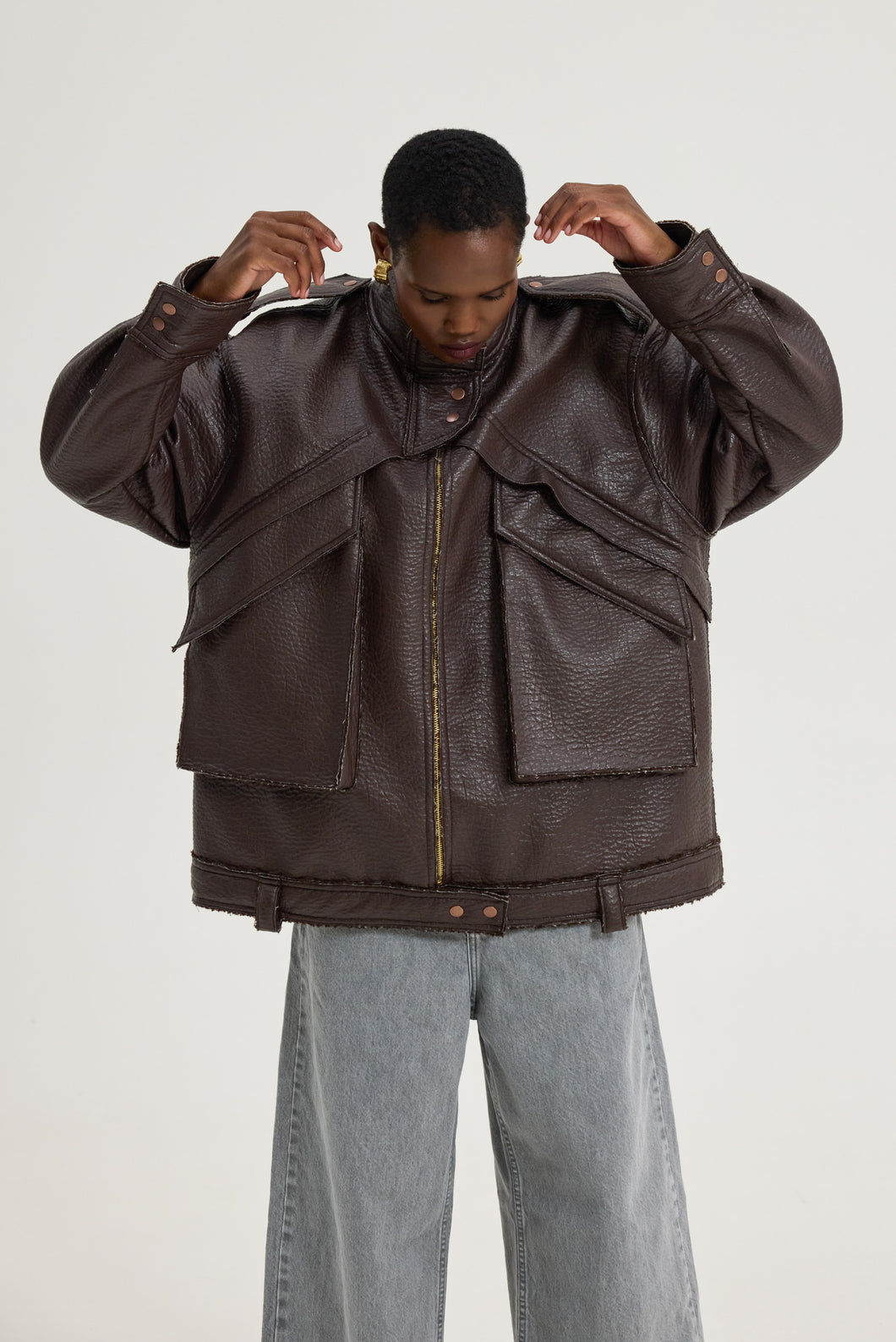 BELLINI JACKET BROWN