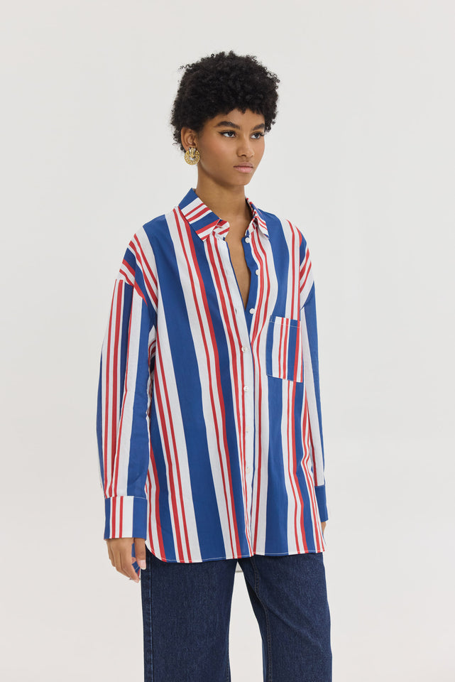 LORA SHIRT NAUTICA STRIPES