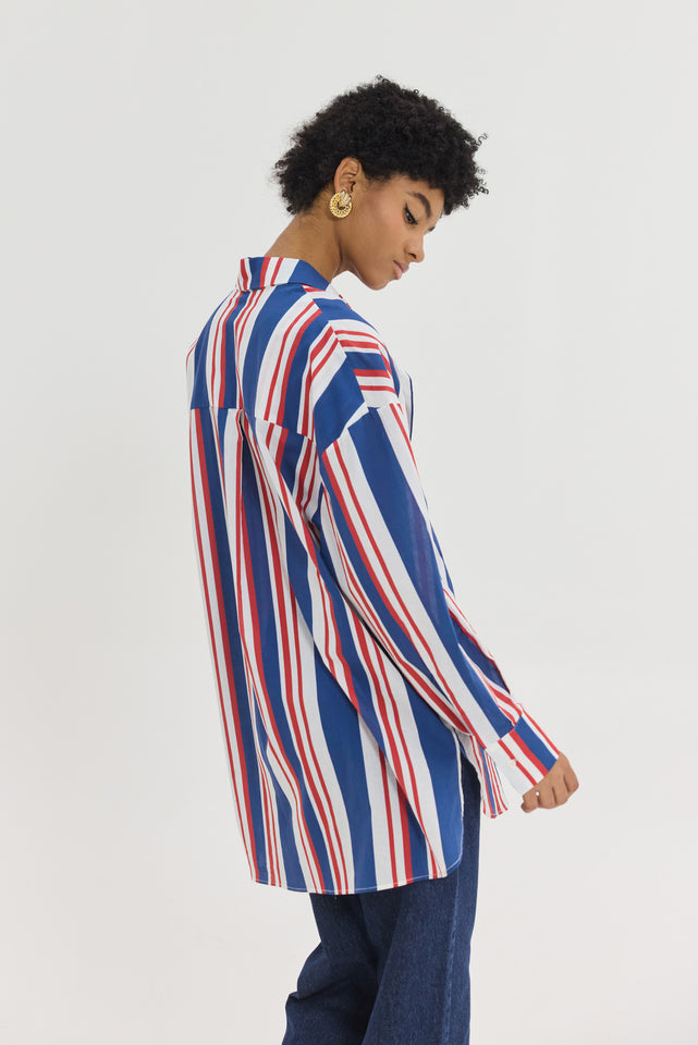 LORA SHIRT NAUTICA STRIPES