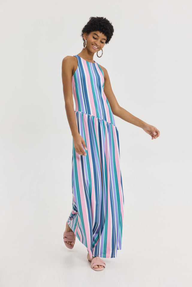 HILDA DRESS STRIPES