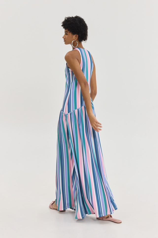 HILDA DRESS STRIPES
