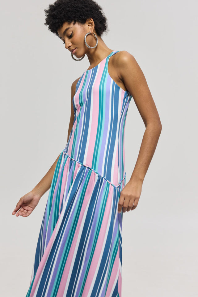 HILDA DRESS STRIPES