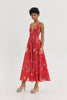 IRIANA DRESS RED