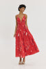IRIANA DRESS RED