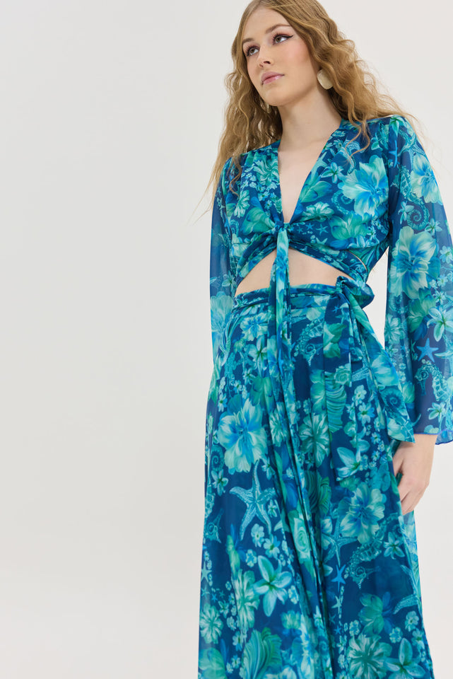 VANESSA TOP DARK BLUE