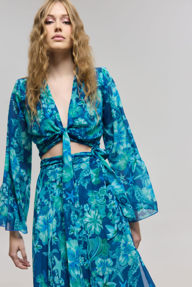 VANESSA TOP DARK BLUE