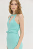 ABBY DRESS AQUA