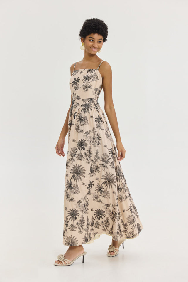 MARY DRESS BEIGE