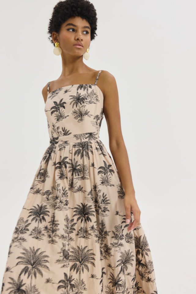 MARY DRESS BEIGE