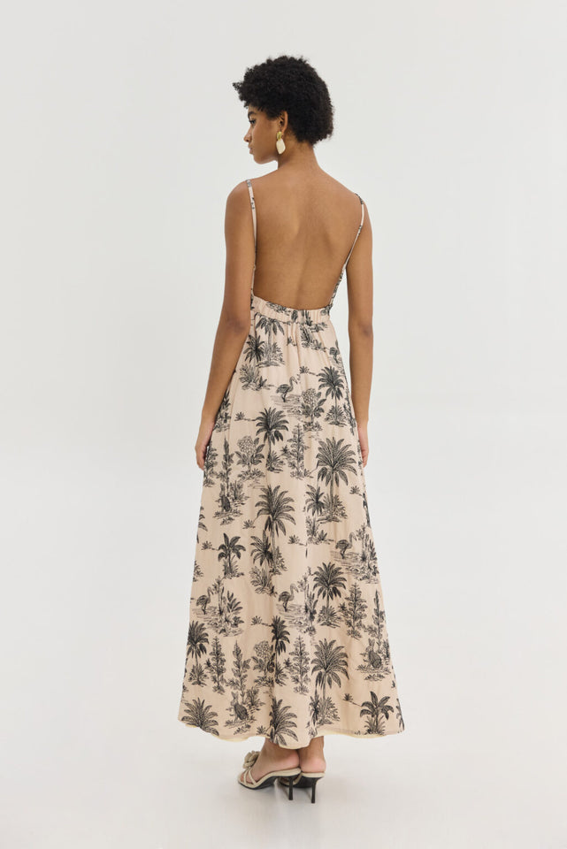 MARY DRESS BEIGE