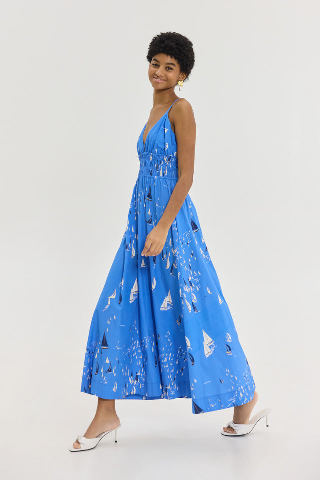 CHLOE DRESS BLUE
