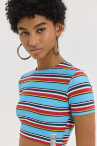 OPTIMUS TOP LIGHT BLUE STRIPES