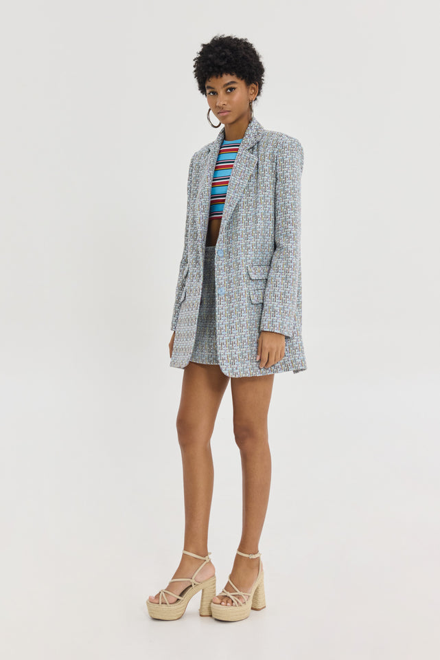 SENEGAL BLAZER LIGHT BLUE