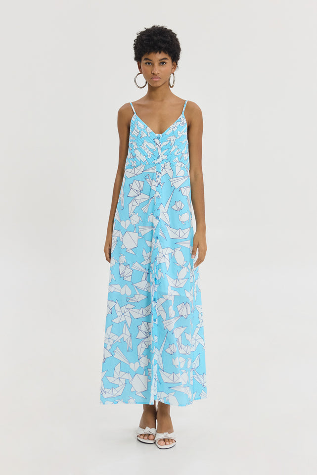 SEATTLE DRESS LIGHT BLUE