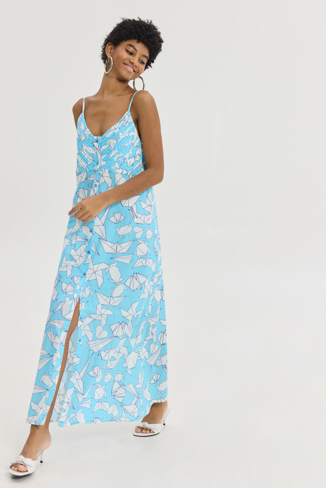 SEATTLE DRESS LIGHT BLUE