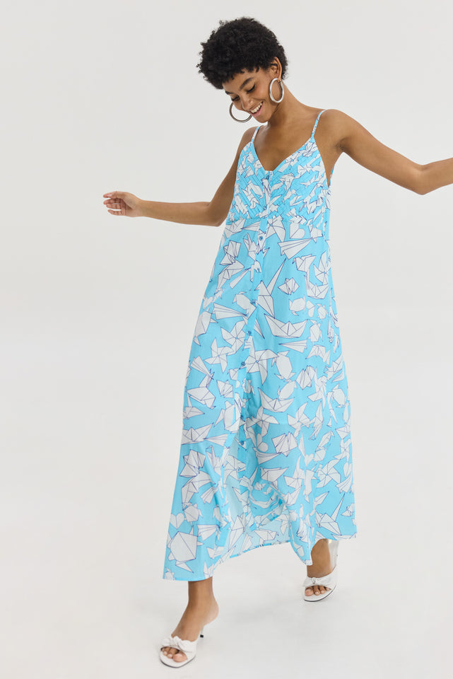 SEATTLE DRESS LIGHT BLUE