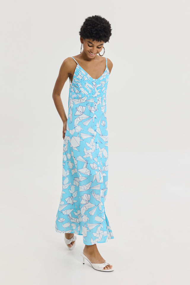 SEATTLE DRESS LIGHT BLUE