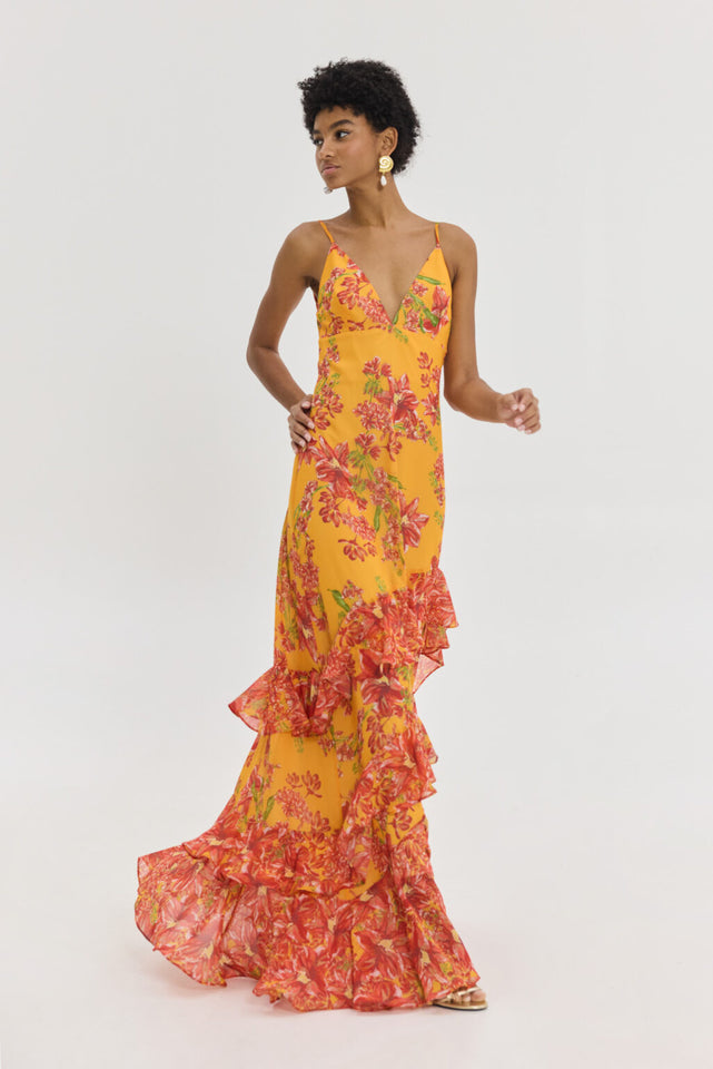 GIGI DRESS ORANGE