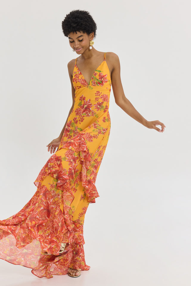 GIGI DRESS ORANGE
