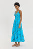 IRIANA DRESS TURQUOISE