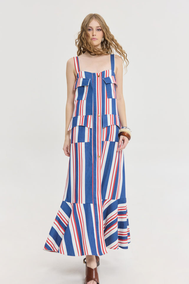 STAR DRESS NAUTICA STRIPES