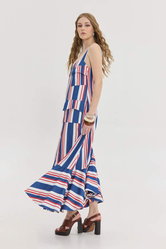 STAR DRESS NAUTICA STRIPES