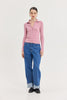 SPECTER KNITTED TOP PINK