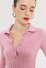SPECTER KNITTED TOP PINK