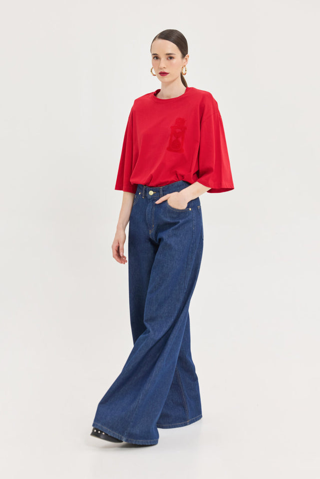 SALEM DENIM PANTS DARK BLUE