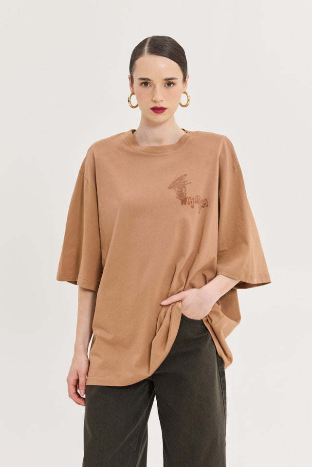 SAHARA T-SHIRT CAMEL