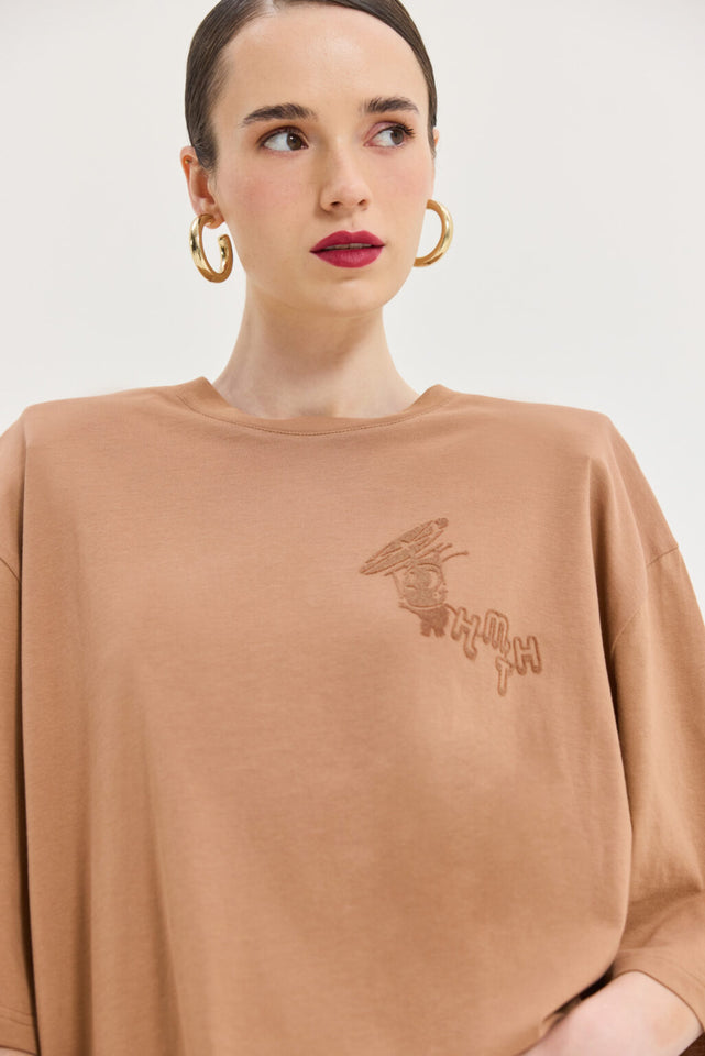 SAHARA T-SHIRT CAMEL