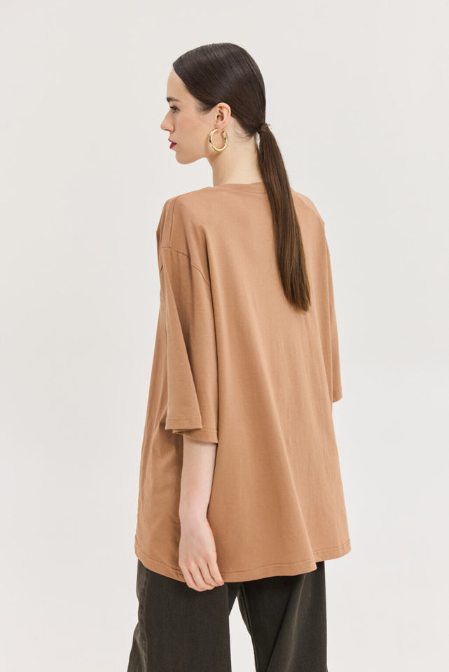 SAHARA T-SHIRT CAMEL