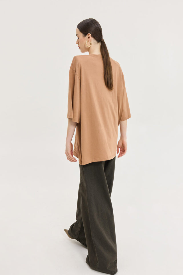 SAHARA T-SHIRT CAMEL