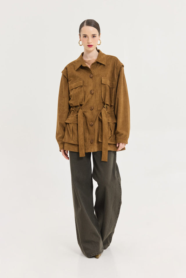 ROAD JACKET BROWN