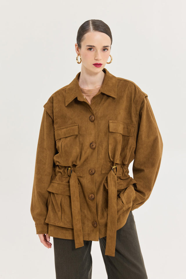 ROAD JACKET BROWN