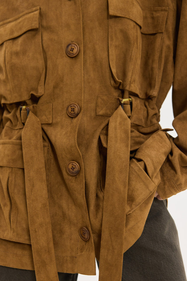 ROAD JACKET BROWN