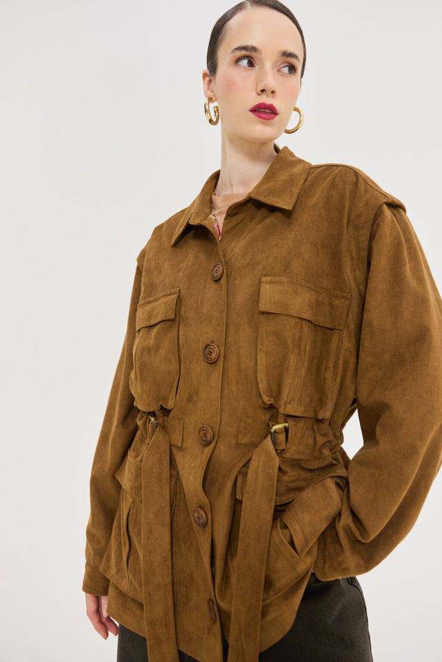 ROAD JACKET BROWN