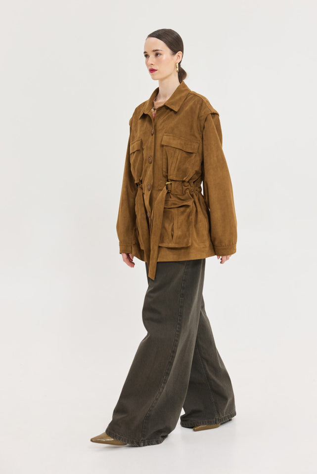 ROAD JACKET BROWN