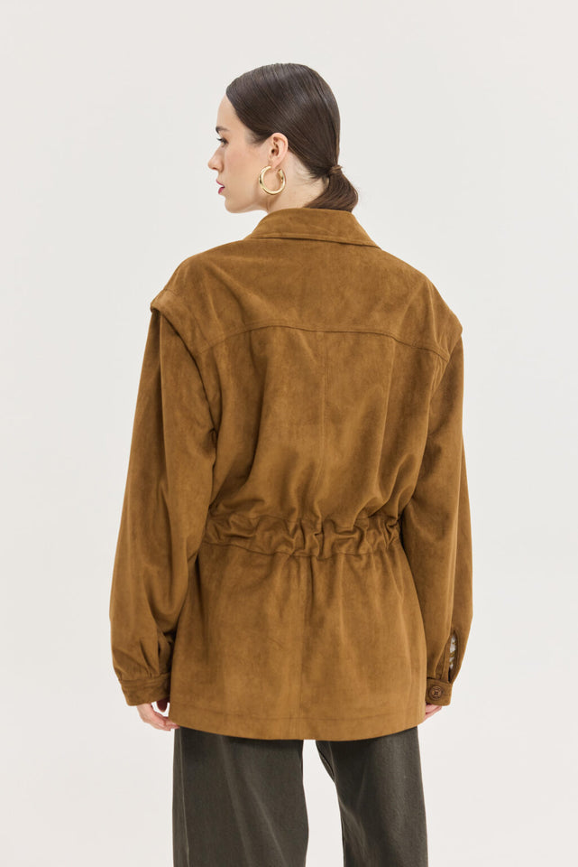 ROAD JACKET BROWN