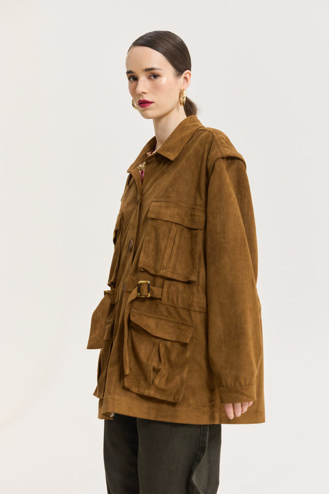 ROAD JACKET BROWN