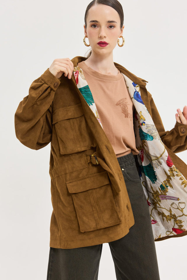 ROAD JACKET BROWN