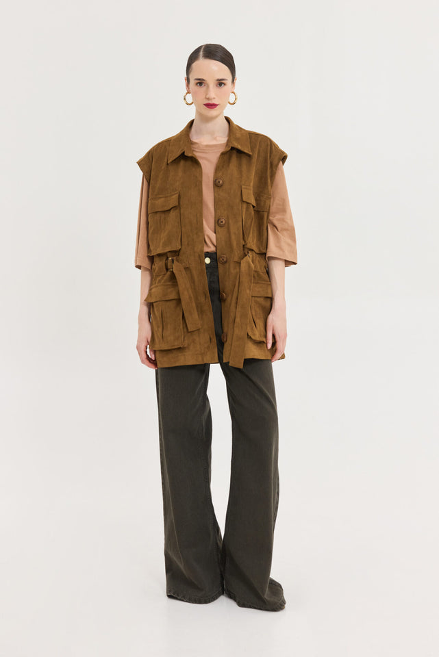 ROAD JACKET BROWN